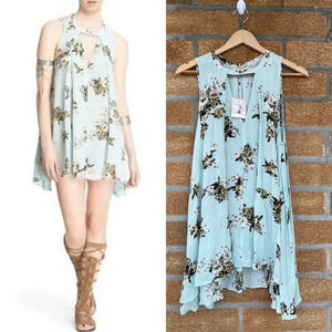 NWT Free People Tree Swing Dress Floral. Xs